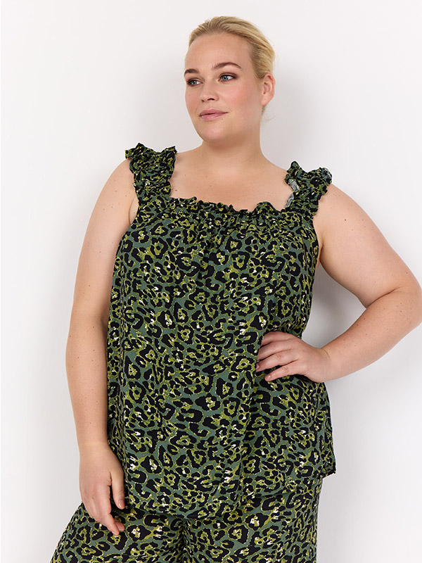 WA-MELINA - Plus Size Top fra Wasabi Concept