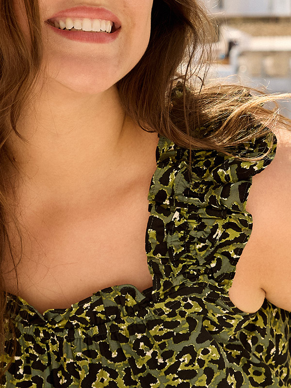 WA-MELINA - Plus Size Top fra Wasabi Concept