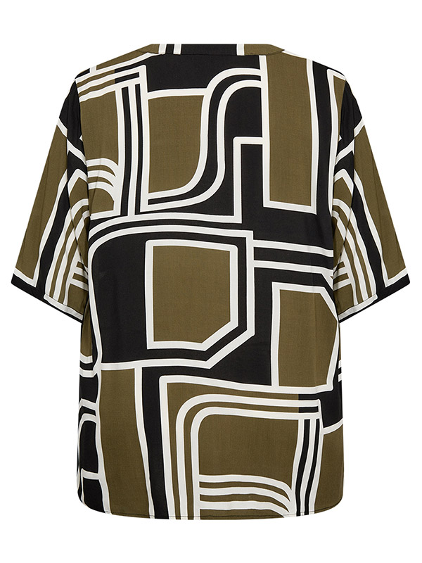 WA-NATALIE - Plus Size Blus fra Wasabi Concept