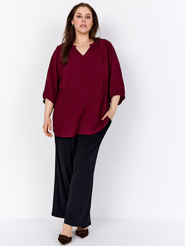 WA-SIA - Plus Size Blus fra Wasabi Concept