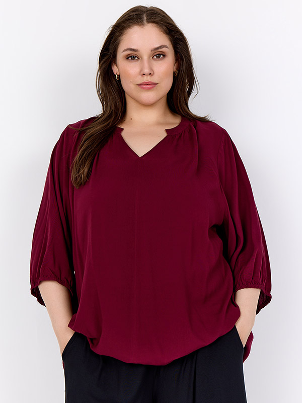 WA-SIA - Plus Size Blus fra Wasabi Concept