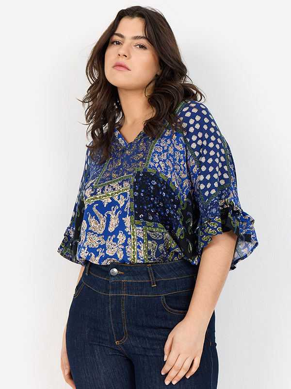 WA-NEA - Plus Size Blus fra Wasabi Concept