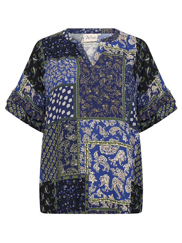 WA-NEA - Plus Size Blus fra Wasabi Concept