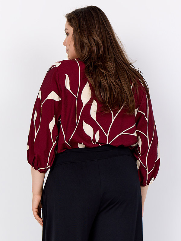WA-NELLY - Plus Size Blus fra Wasabi Concept