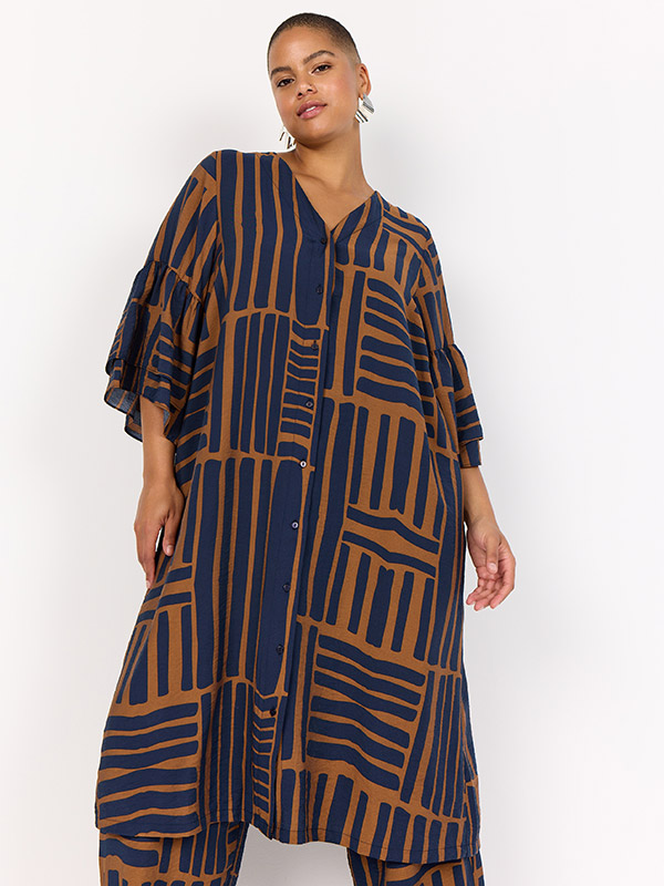 WA-SKY - Plus Size Klänning fra Wasabi Concept