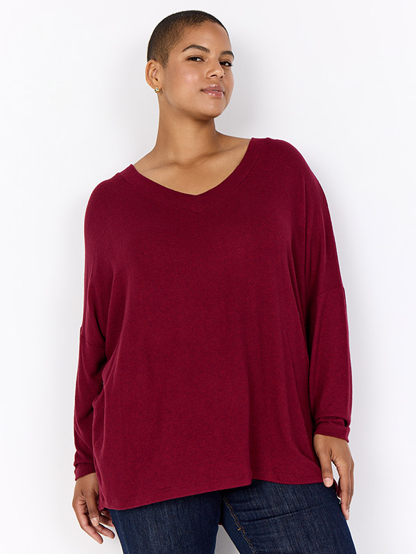 WA-SIMONE - Plus Size Tröja fra Wasabi Concept