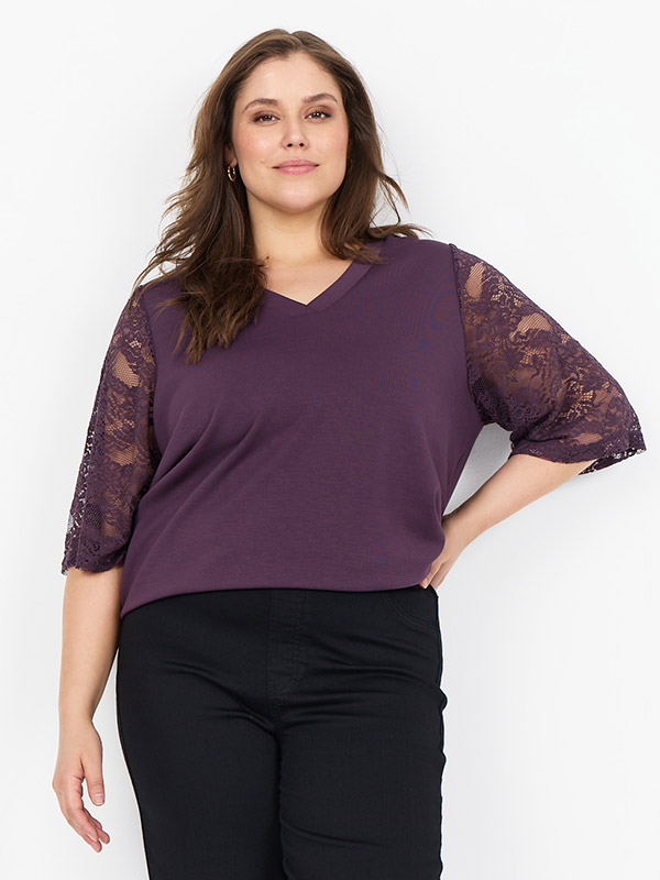 WA-SABINA - Plus Size Blus fra Wasabi Concept