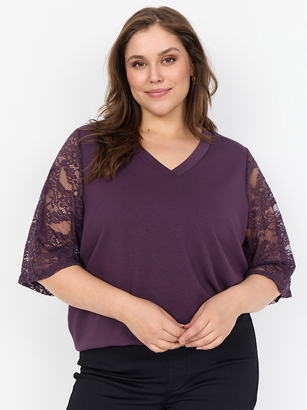 WA-SABINA - Plus Size Blus fra Wasabi Concept