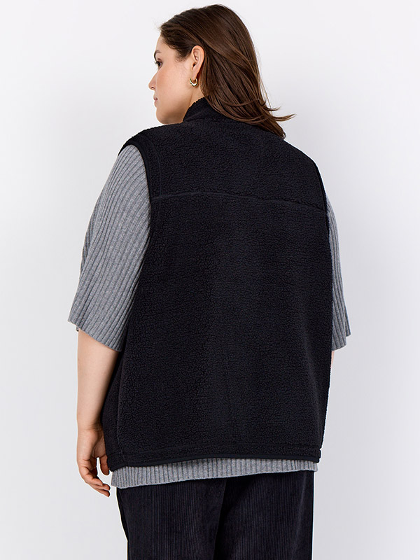 WA-NETTIE - Plus Size Väst fra Wasabi Concept
