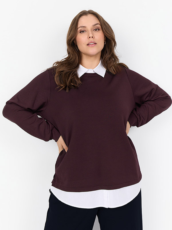 WA-SABINA - Plus Size Blus fra Wasabi Concept