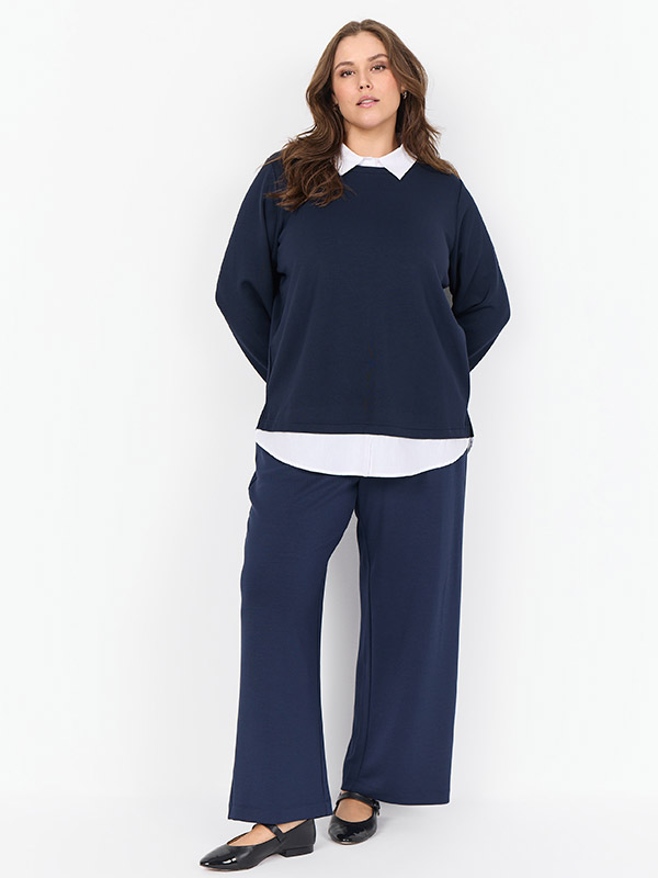 WA-SABINA - Plus Size Blus fra Wasabi Concept