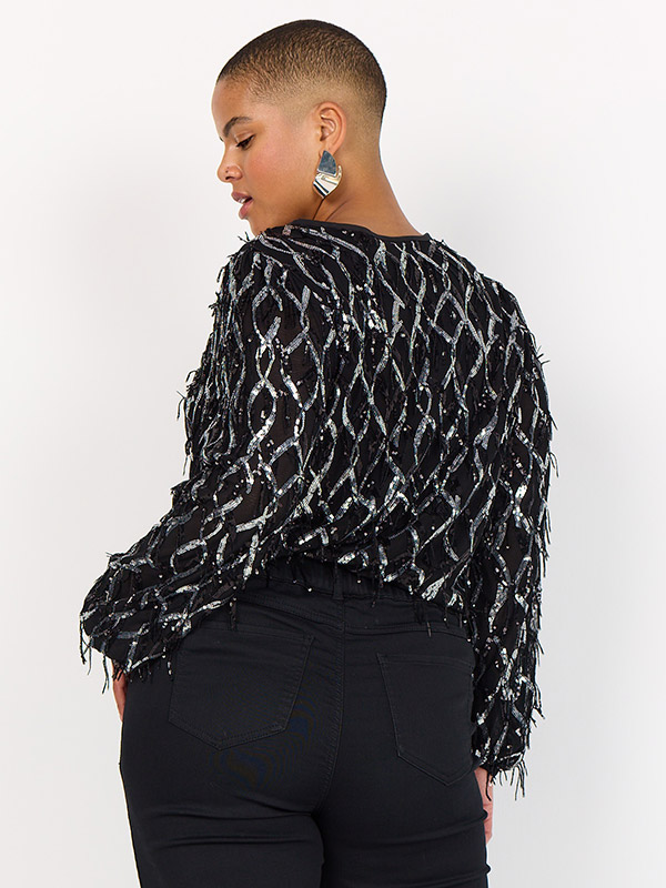 WA-SANNIE - Plus Size Blus fra Wasabi Concept