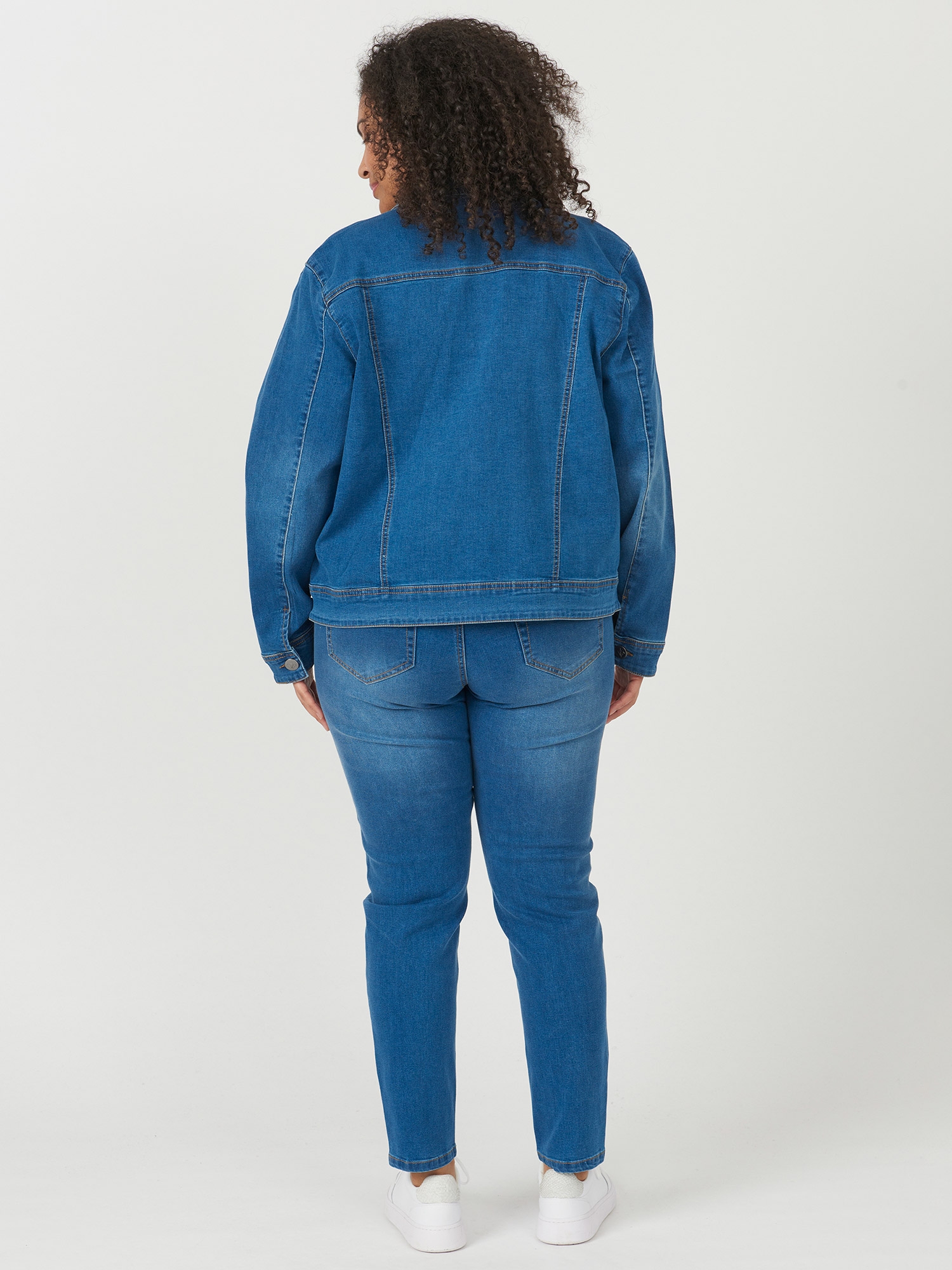 COMO - Blå jeansjacka fra Adia