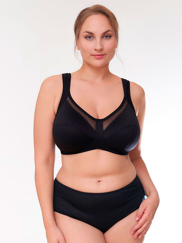 ELLIE  - Plus Size BH utan bygel fra Plaisir