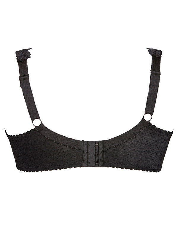 BEATE PLAIN  - Plus Size BH med bygel fra Plaisir