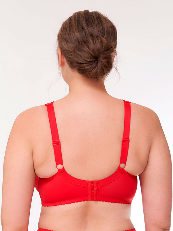 BEATE PLAIN - Plus Size BH med bygel fra Plaisir
