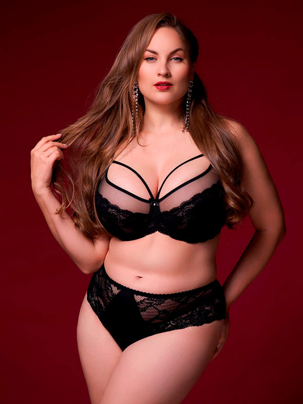 LUSH BRAZILIAN - Plus Size Trosa fra Plaisir