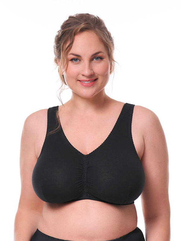 UNIQUE BOMULD - Plus Size BH utan bygel fra Plaisir