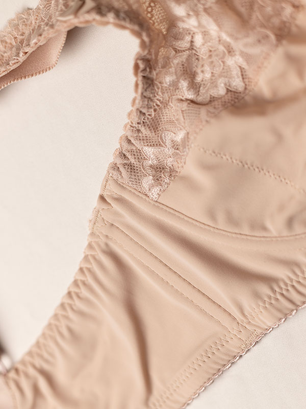 BEATE PLAIN - Plus Size BH med bygel fra Plaisir