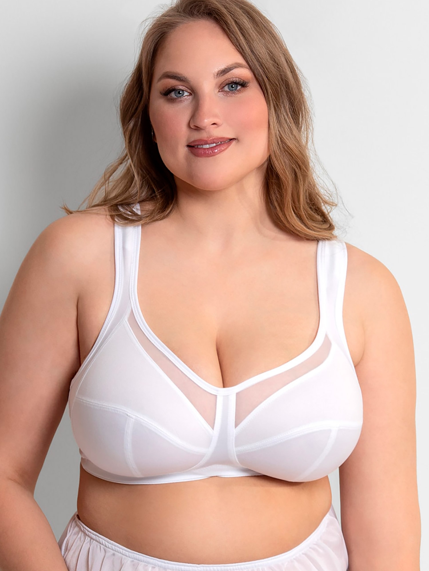 ELLIE  - Plus Size BH utan bygel fra Plaisir