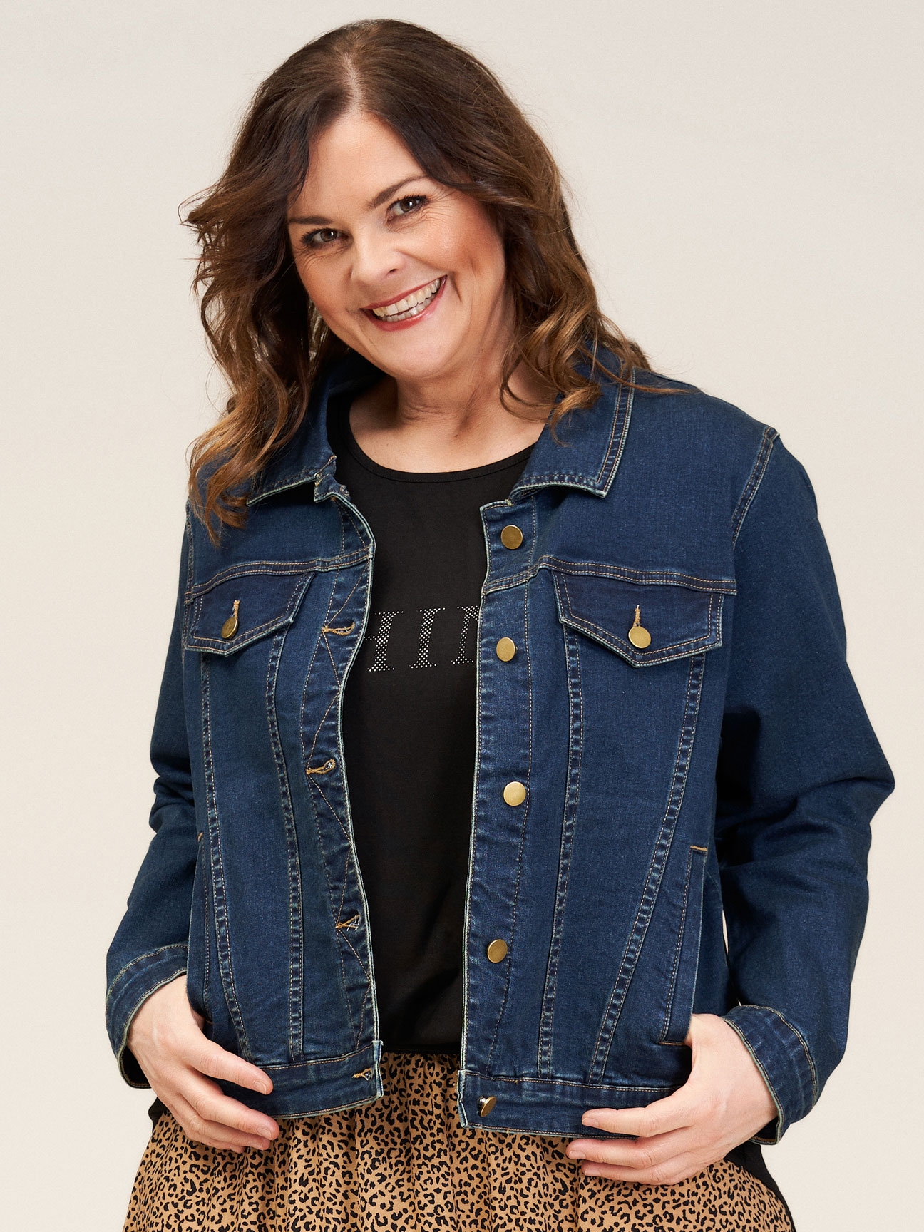 MAYA - Plus Size Jacka fra Gozzip