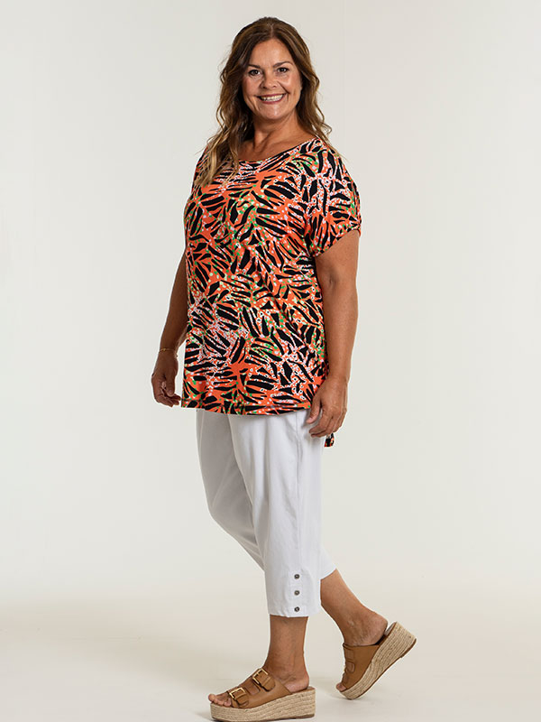 CLARA  - Plus Size Byxor fra Gozzip