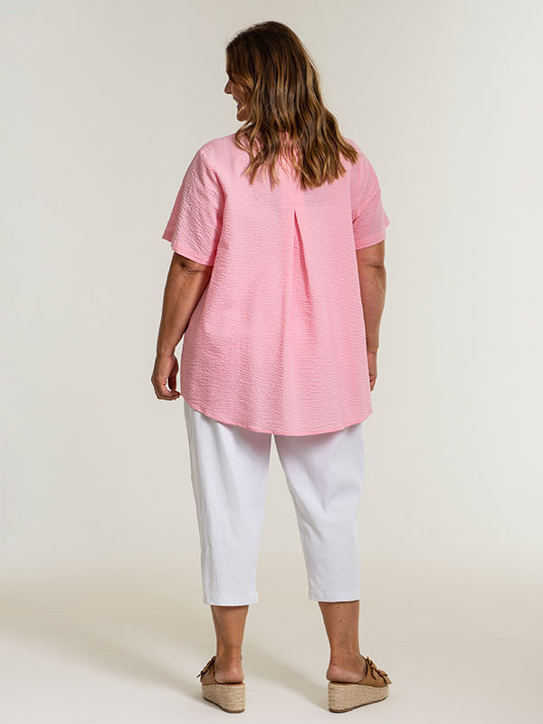 CLARA  - Plus Size Byxor fra Gozzip