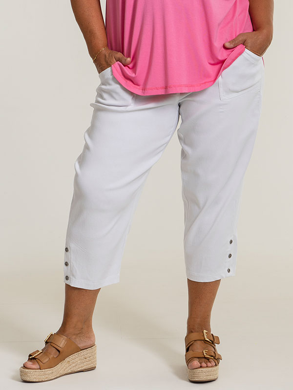CLARA  - Plus Size Byxor fra Gozzip