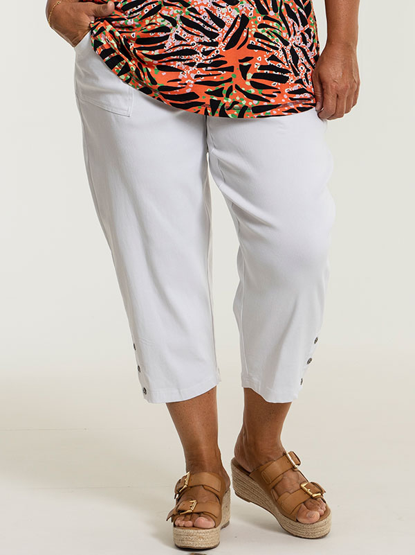 CLARA  - Plus Size Byxor fra Gozzip