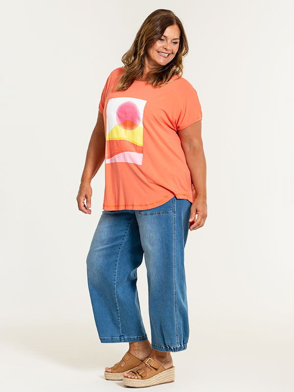 CLARA  - Plus Size Jeans fra Gozzip
