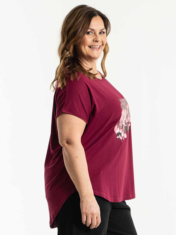 GITTE  - Plus Size Blus fra Gozzip