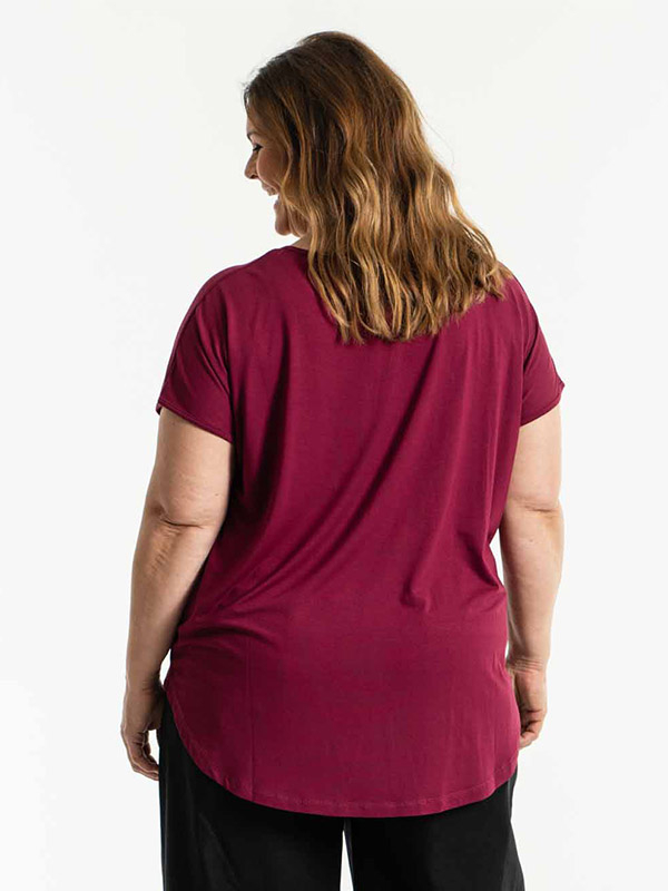 GITTE  - Plus Size Blus fra Gozzip