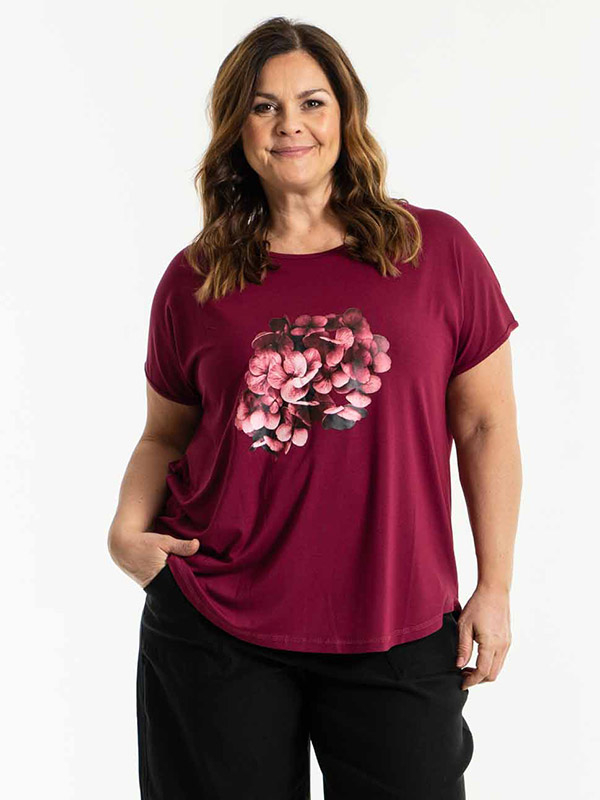 GITTE  - Plus Size Blus fra Gozzip