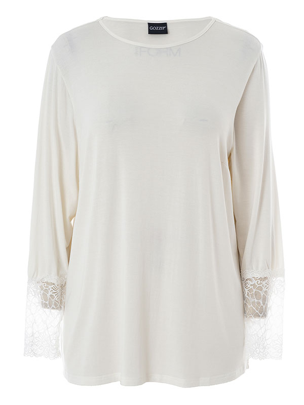 EMIRA - Plus Size Blus fra Gozzip