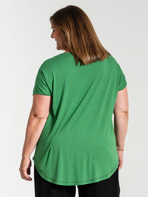 GITTE - Plus Size T-shirt fra Gozzip