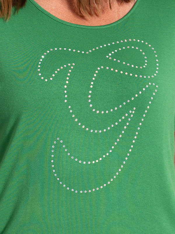 GITTE - Plus Size T-shirt fra Gozzip