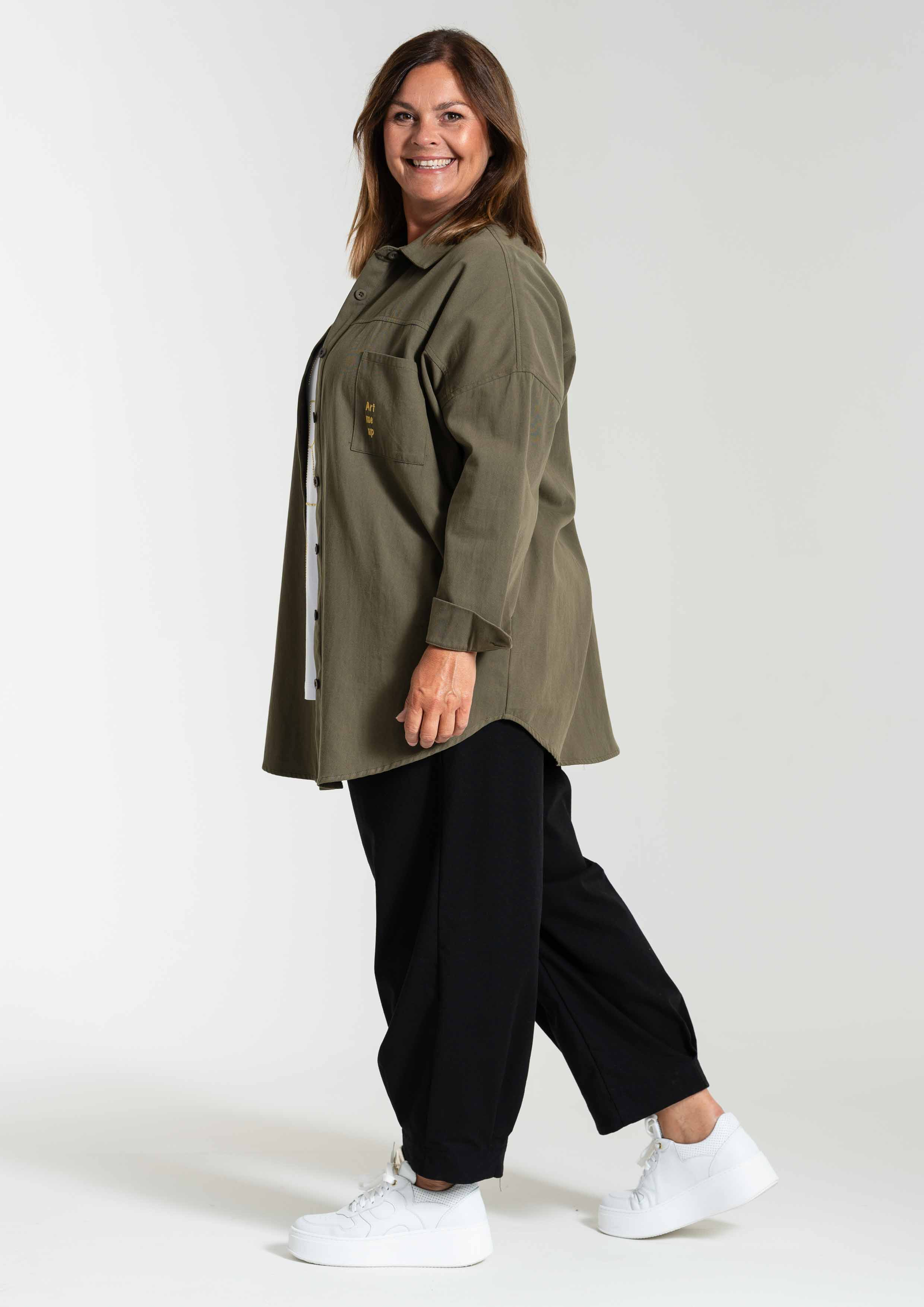 BIBBA - Plus Size Skjorta fra Gozzip
