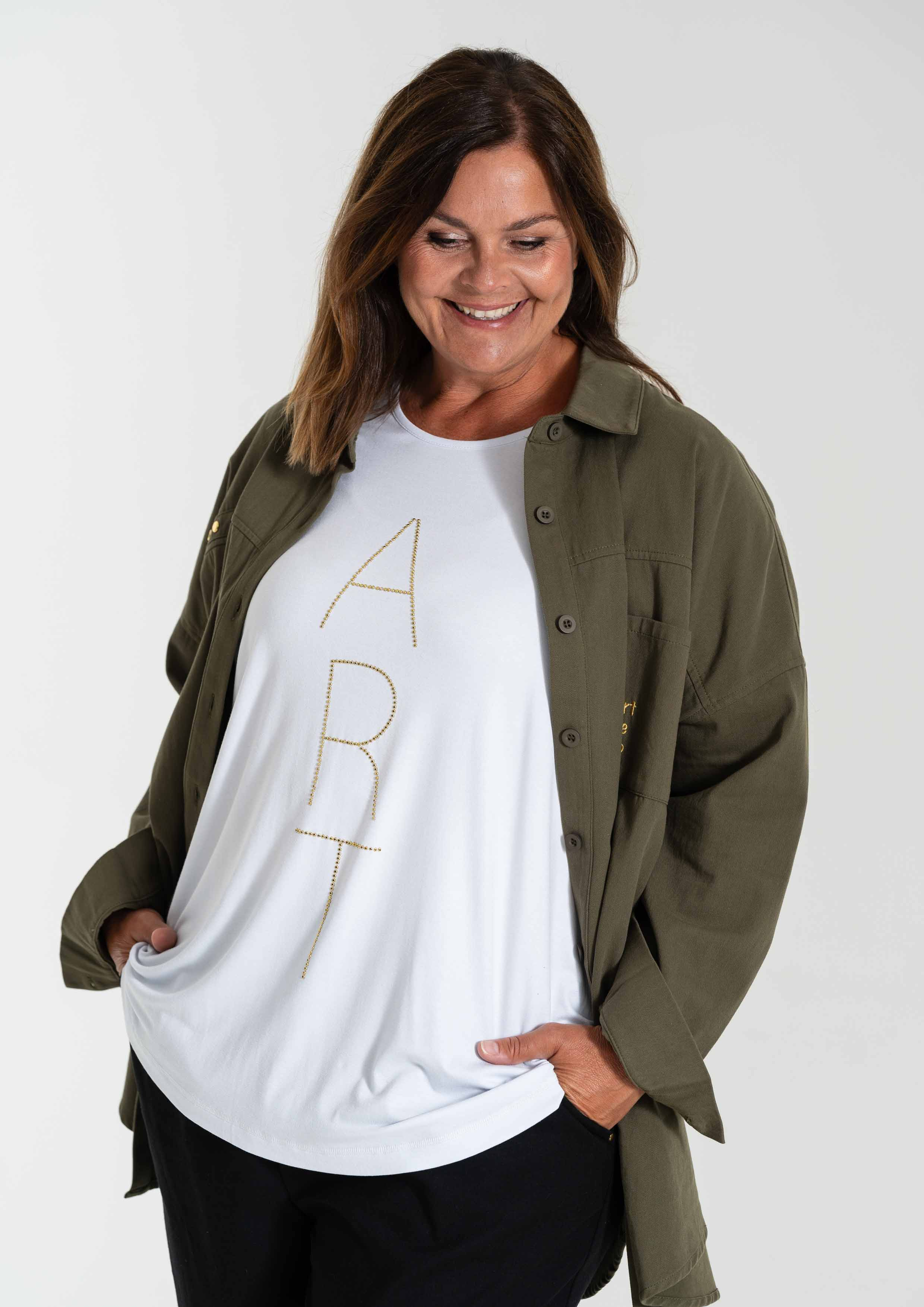 BIBBA - Plus Size Skjorta fra Gozzip