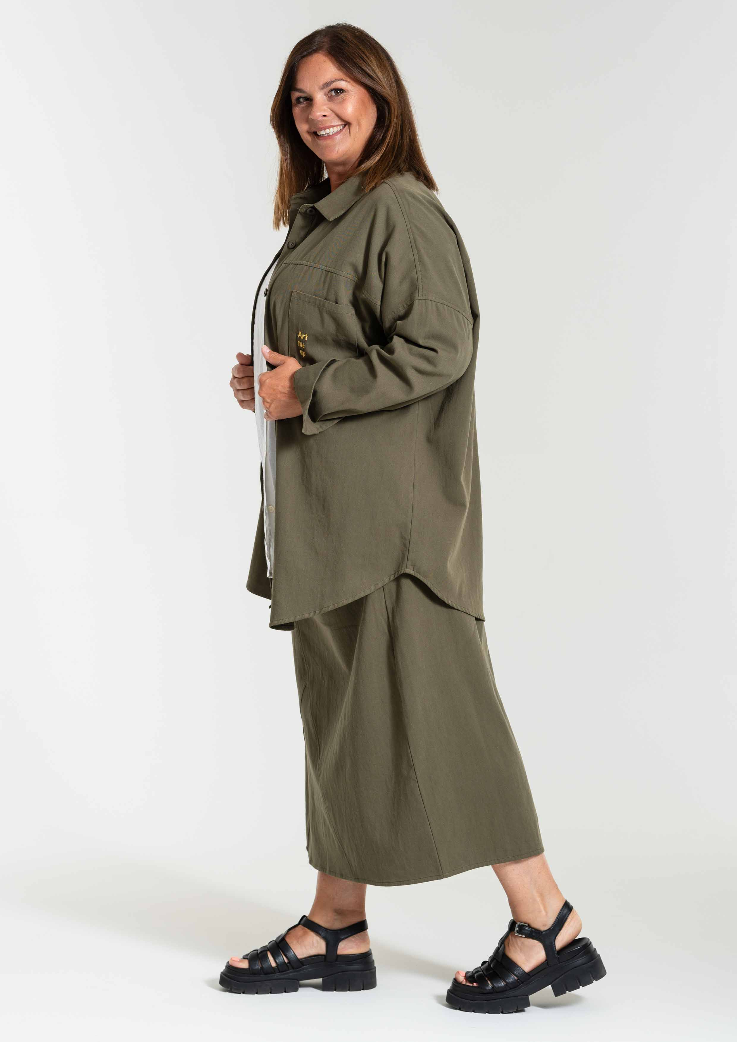 BIBBA - Plus Size Skjorta fra Gozzip