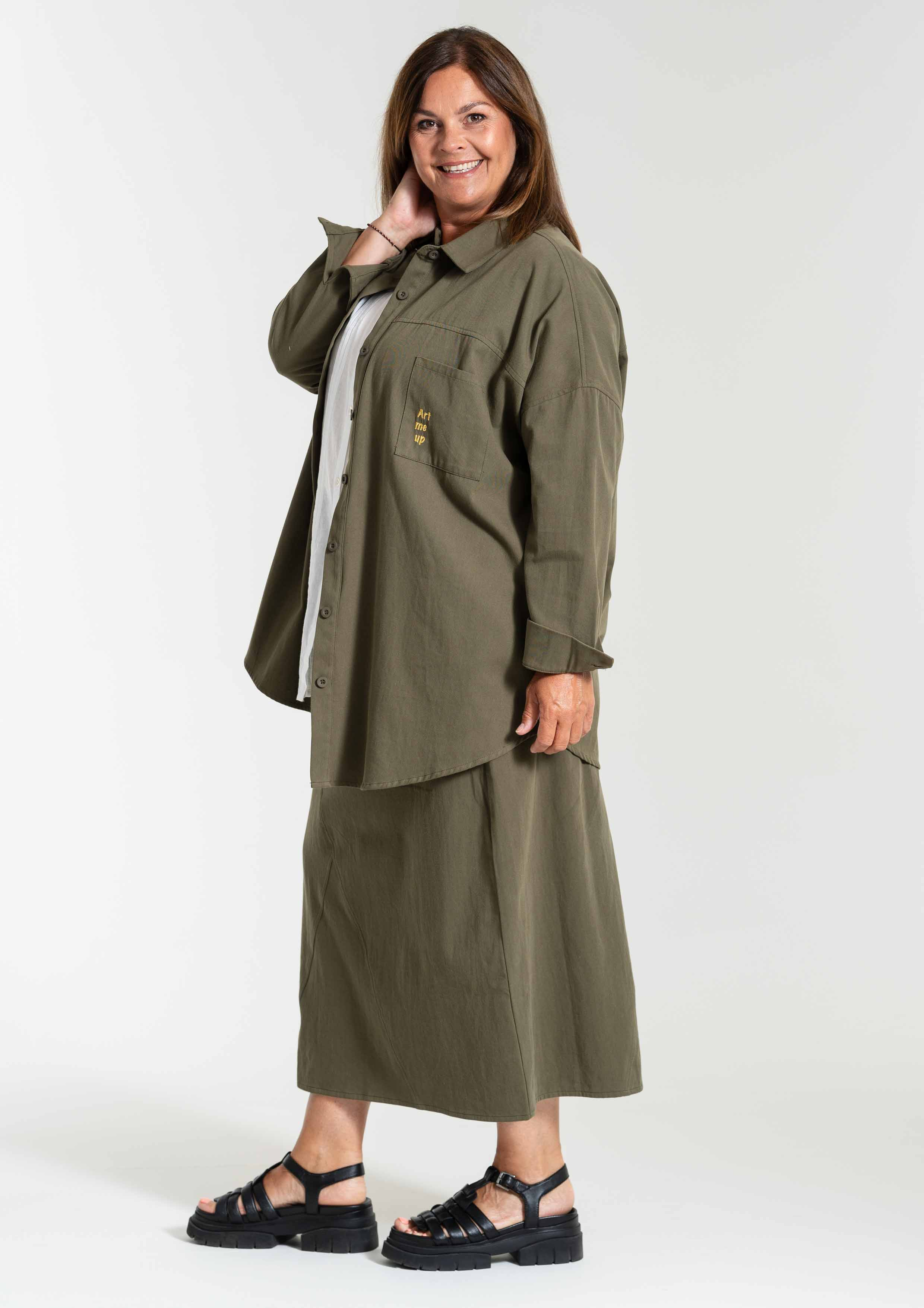 BIBBA - Plus Size Skjorta fra Gozzip