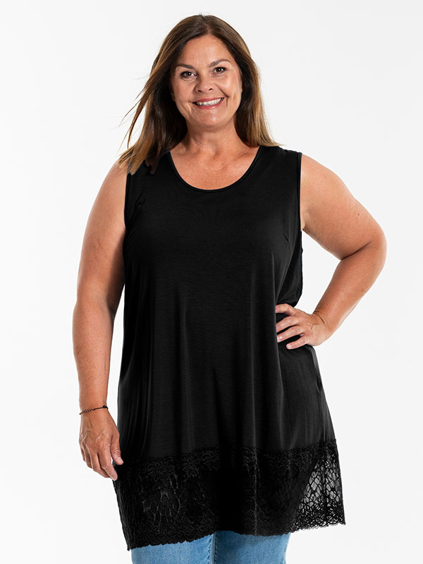 ANNY - Plus Size Blus fra Gozzip