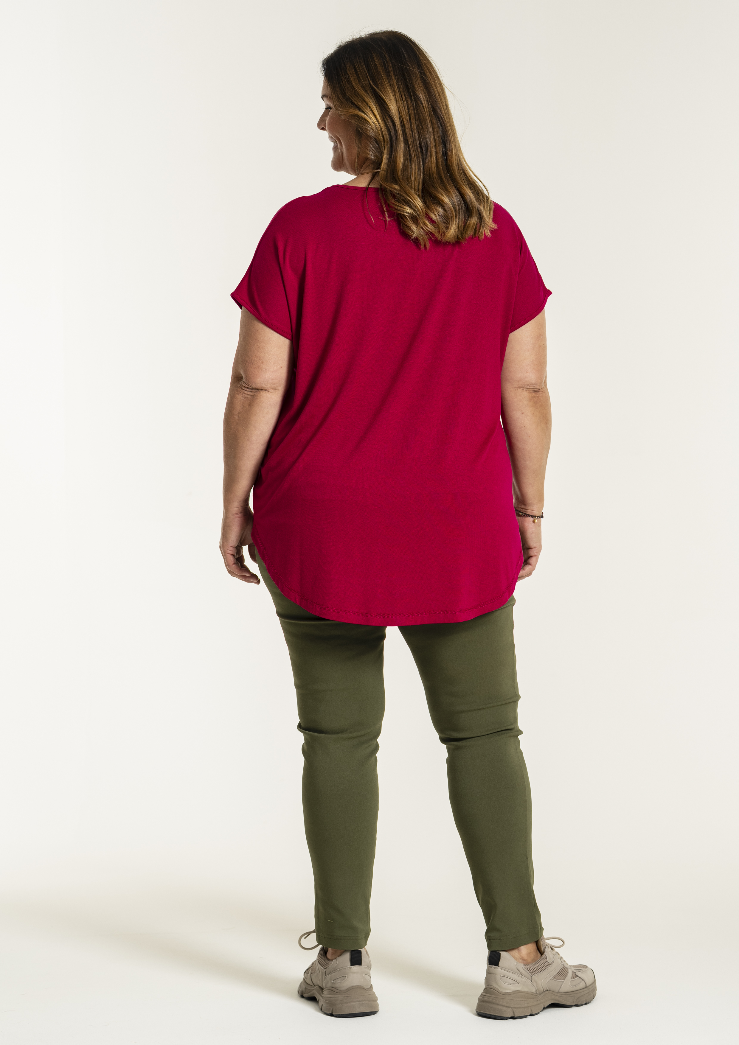 CLARA - Plus Size Byxor fra Gozzip