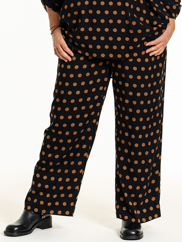 MARGRETHE - Plus Size Byxor fra Gozzip