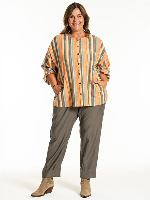 JOA - Plus Size Byxor fra Gozzip