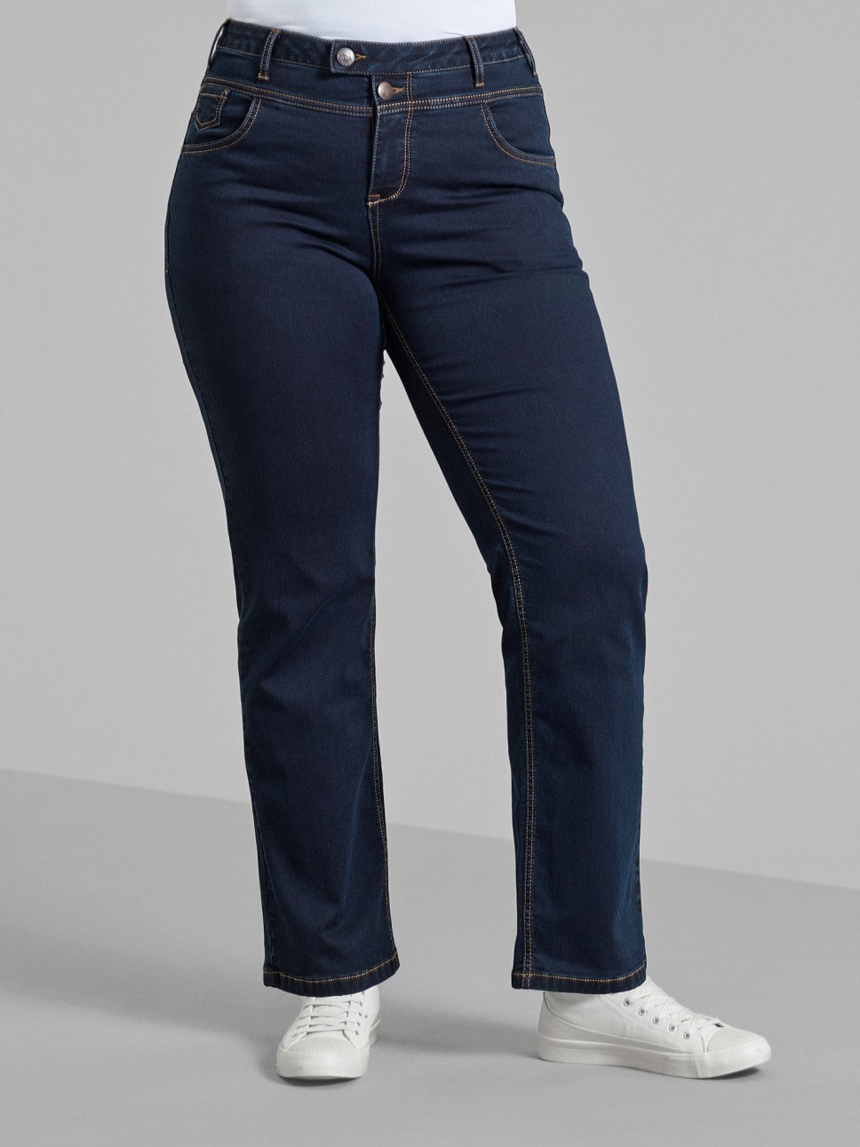 Gemma Jeans Med 82 cm Benlängd fra Zizzi