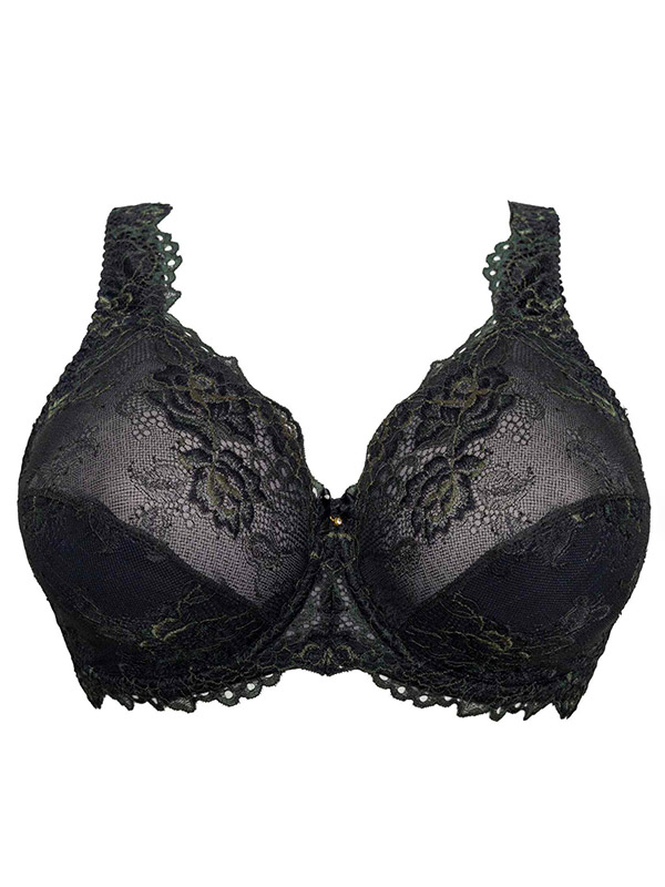 BEATE PLAIN - Plus Size BH med bygel fra Plaisir