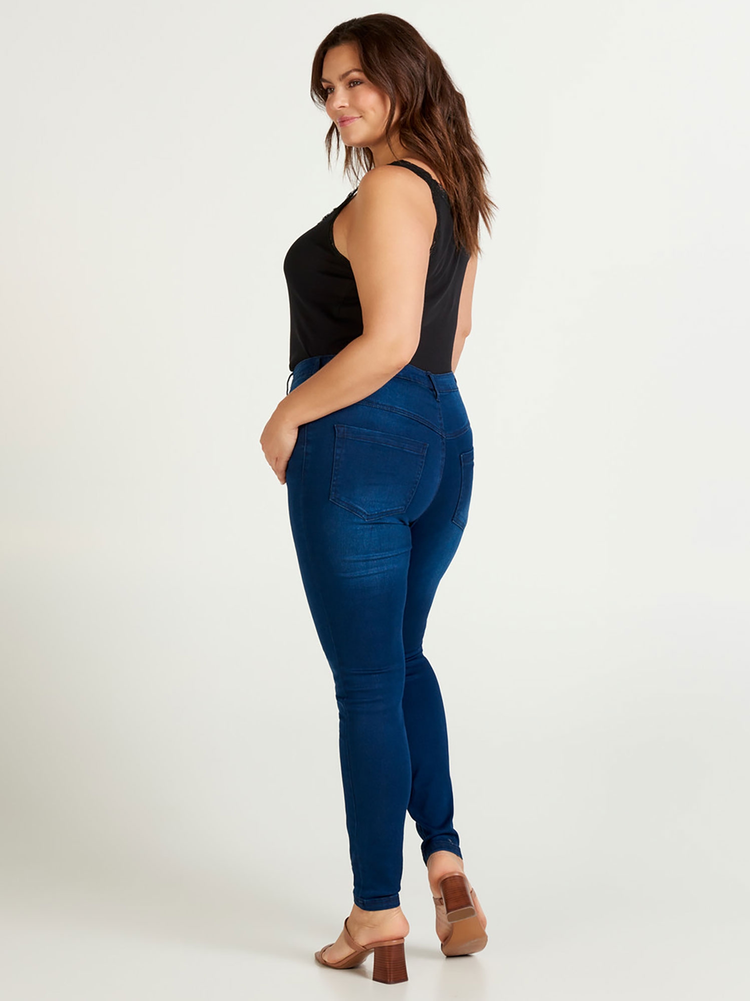 Amy Jeans Med 82 cm Benlängd fra Zizzi