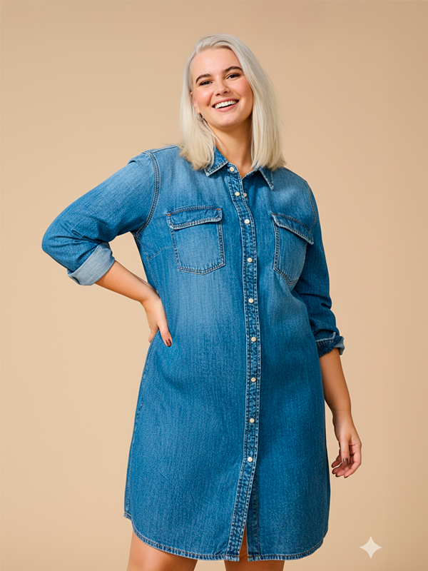 CARTRUDY - Plus Size Klänning fra Only Carmakoma