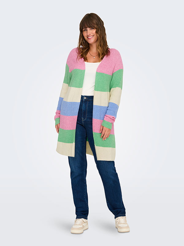CARATIJA - Plus Size Kofta fra Only Carmakoma