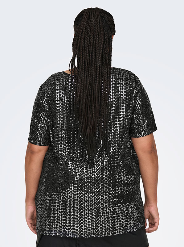 CARLOLINA - Plus Size Blus fra Only Carmakoma